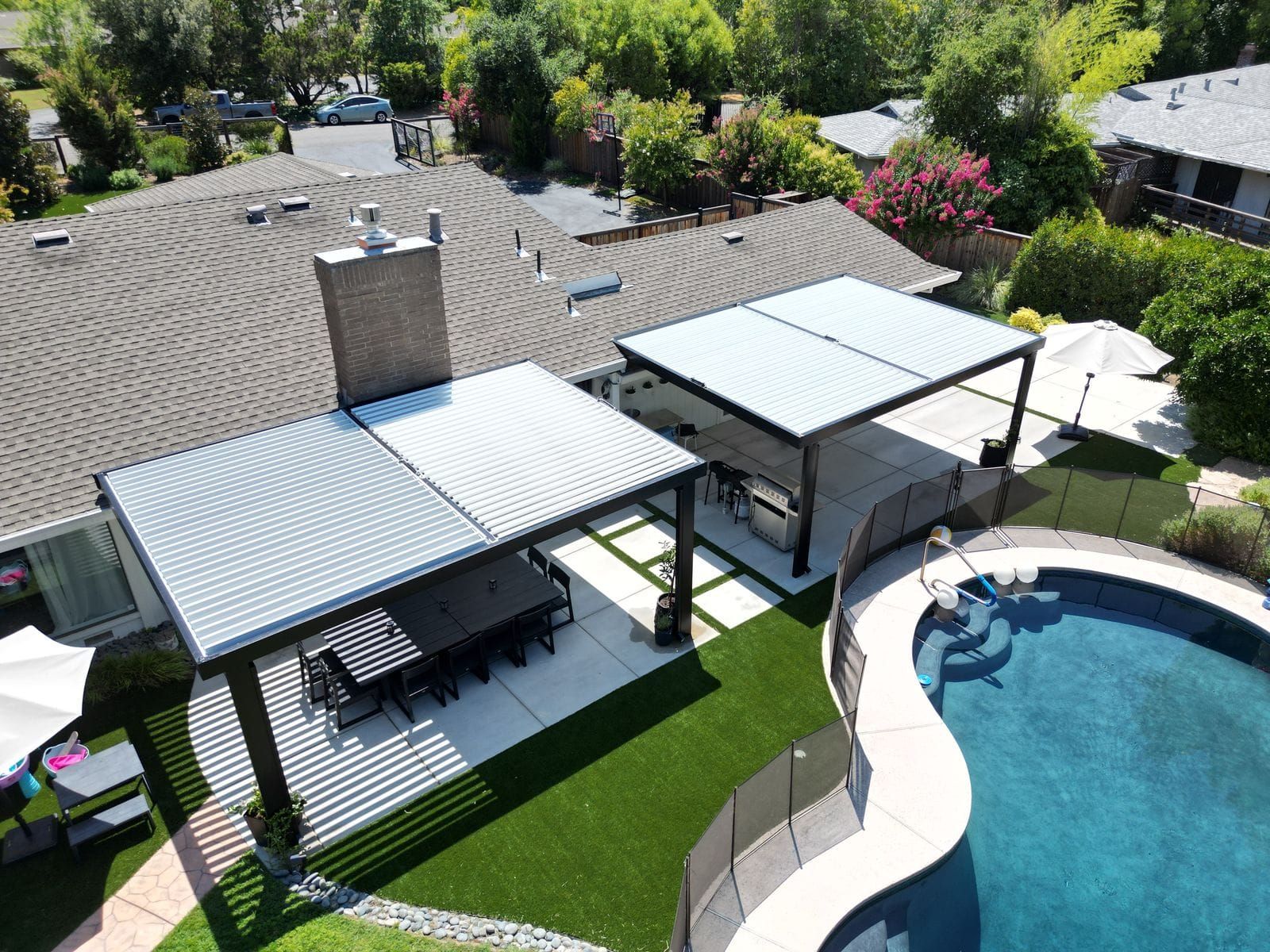 Courtney Residence — landscape construction by Stuteville Landscaping in Sacramento, CA
